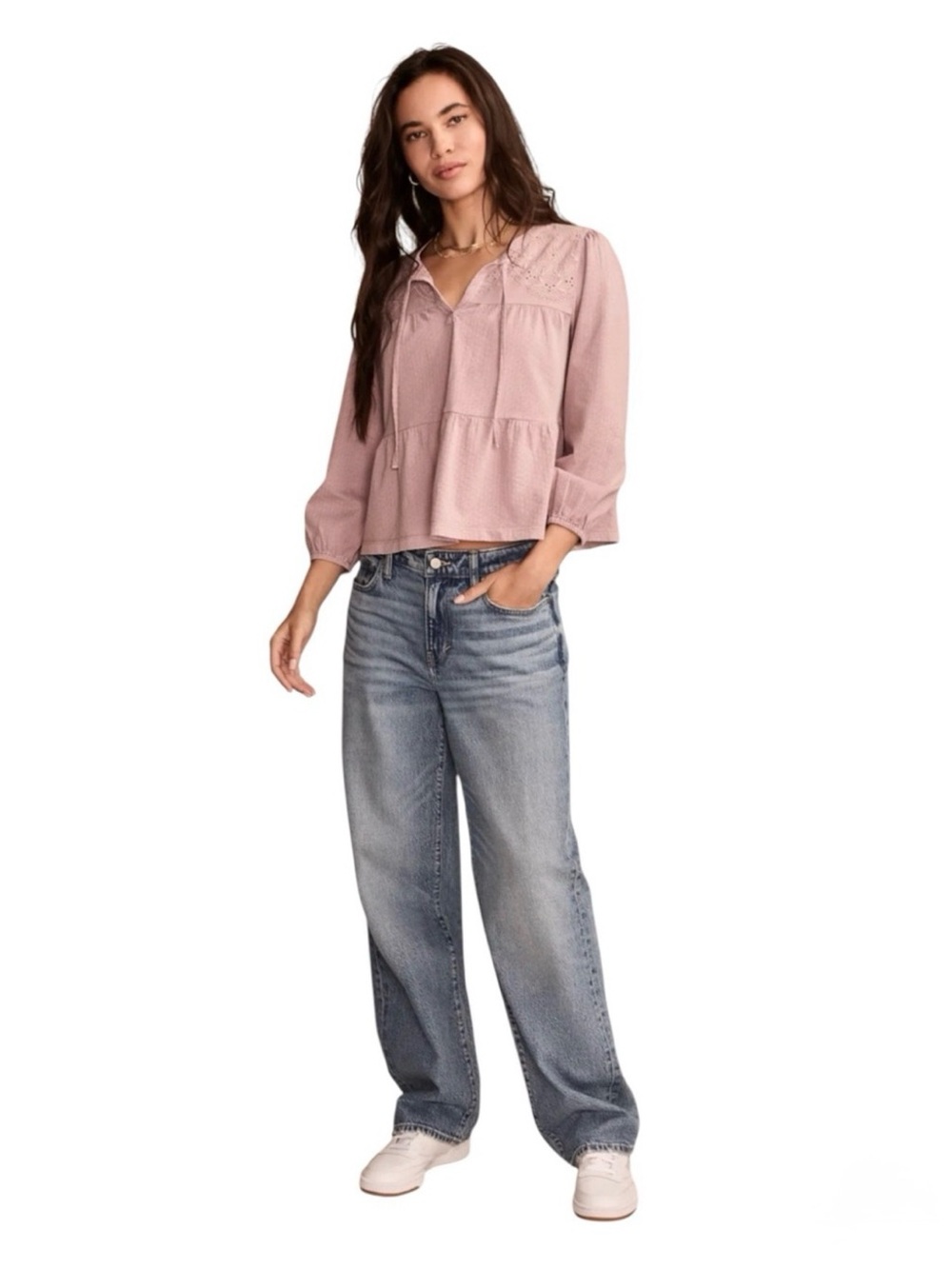 Lucky Brand Light Blue Boyfriend Jeans